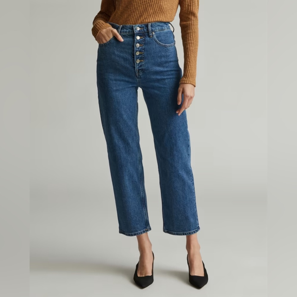 Everlane Brand New Cali Blue The Way-High® Jean Women W27
